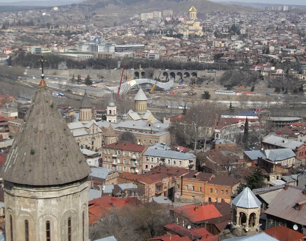 stock image Domes of old Tbilisi