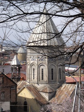 Spring in Tbilisi clipart