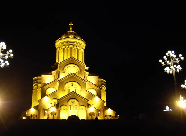 stock image Night scene - Tbilisi