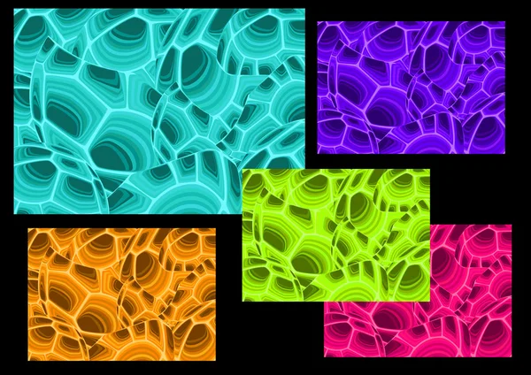 Абстрактні фони різних кольорів — стоковий вектор