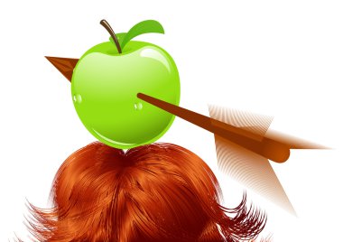 Apple-target clipart