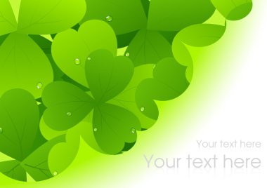 Clover pattern clipart