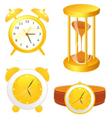 Clock collection clipart