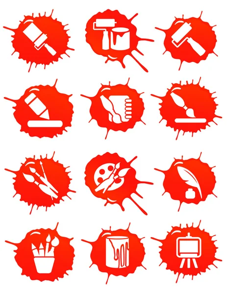 Iconos de Blot — Archivo Imágenes Vectoriales