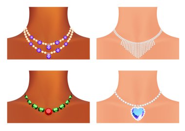 Necklace clipart