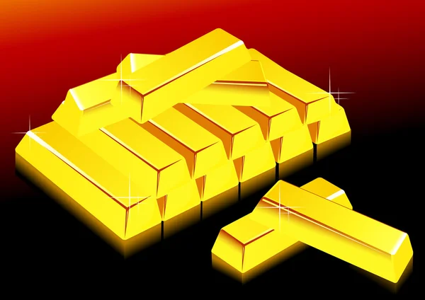 Guld — Stock vektor
