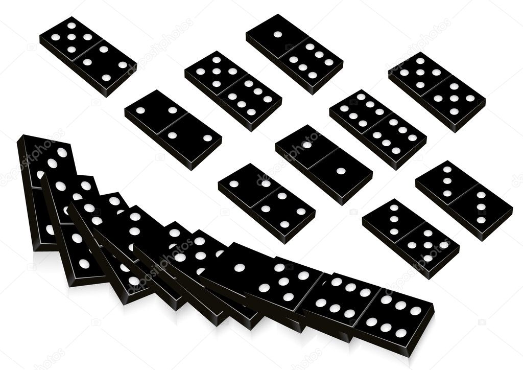 Black domino