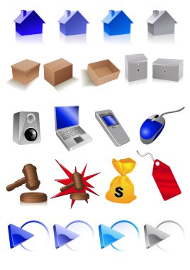 Clip art icons clipart