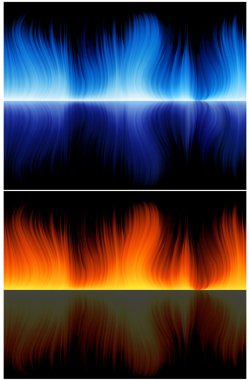 Blue_and_red_flame clipart