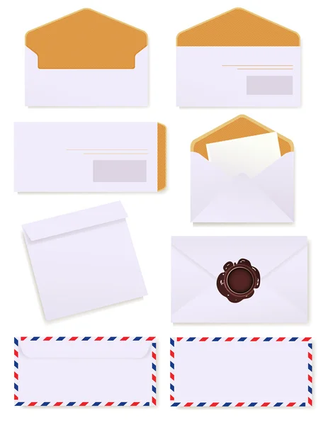 Envelopes — Stock Vector