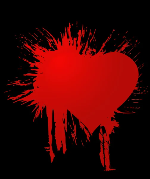 Coeur de balle — Image vectorielle