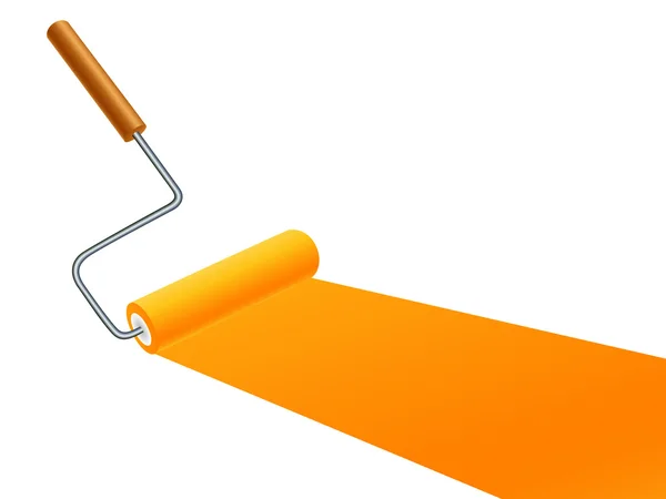 Painting roller — Stock Vector