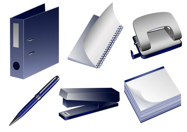 Stationery _ objects — Image vectorielle