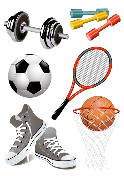 Sport_objects — Stock Vector