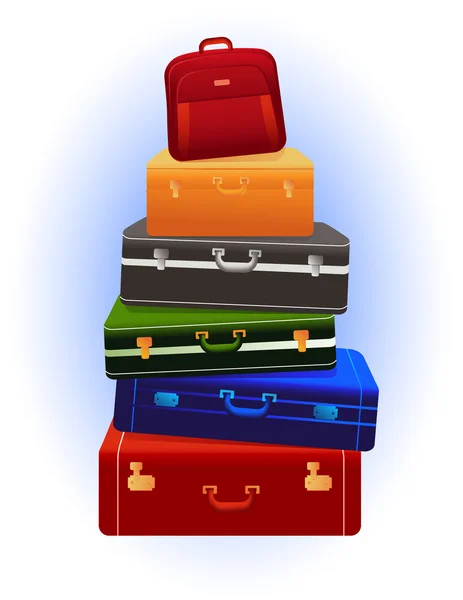 Travel_luggage — Stock Vector