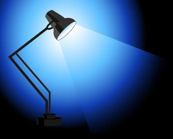 Сияющая лампа — стоковый вектор