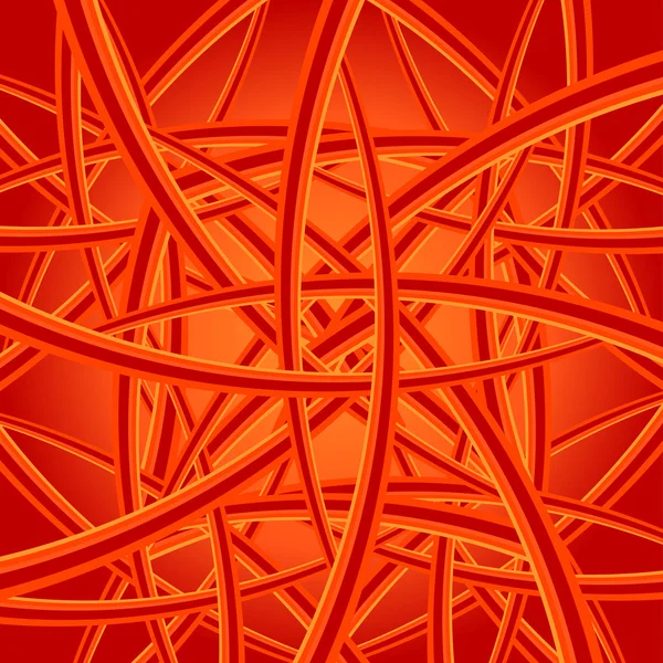 Courbes rouges — Image vectorielle
