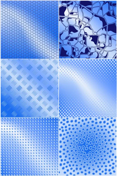 Blue_graphic_textures Royalty Free Stock Illustrations