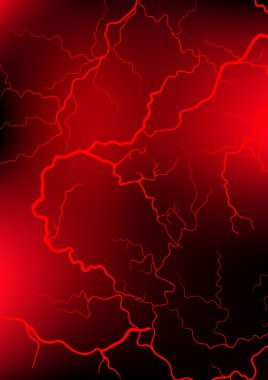 Red blood vessel background clipart