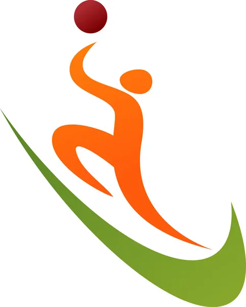 Ícone de basquete / logotipo — Vetor de Stock