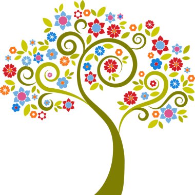 Decorative tree - 2 clipart