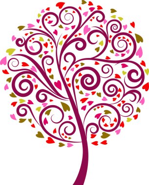 Decorative tree - 1 clipart