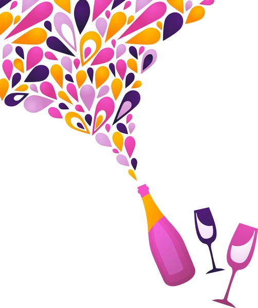 Fond de vin funky - 3 — Image vectorielle