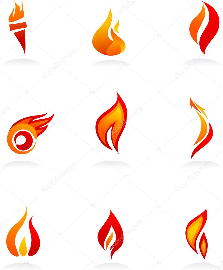 Fire icons - 1