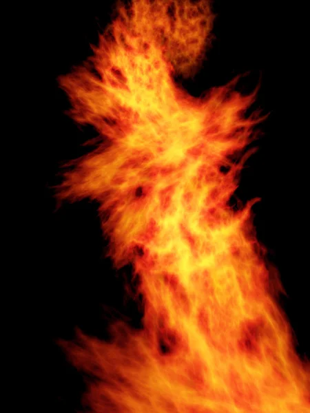 Flame movement — Stock Photo, Image