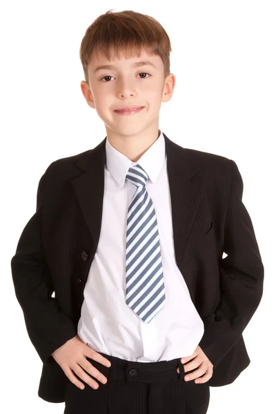 Portret copil de afaceri — Fotografie, imagine de stoc