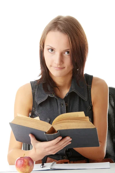 Young caucasian student — Stock Photo, Image