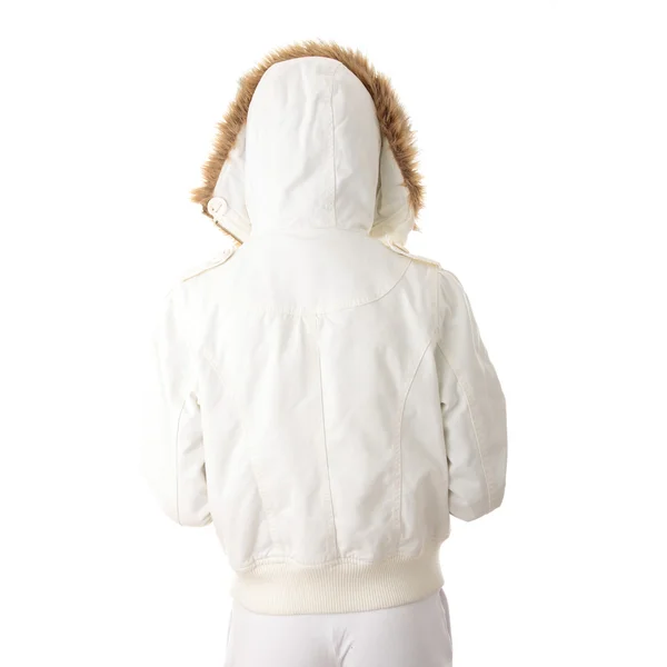 Tiener vrouw in winter jas — Stockfoto