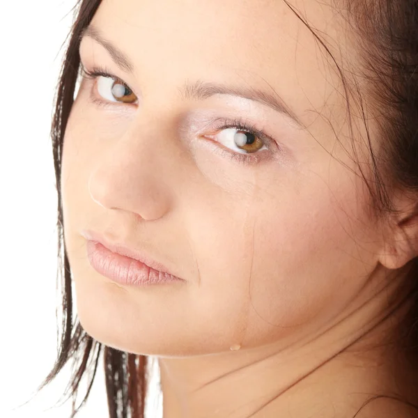 Crying young woman — Stock Photo, Image