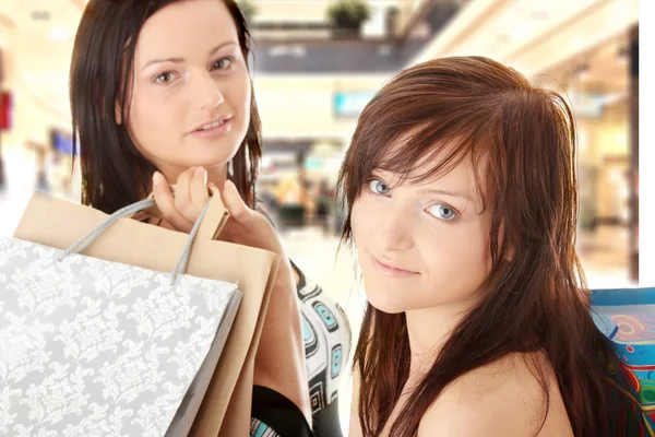 Mulheres de compras — Fotografia de Stock