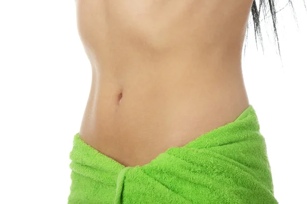 Woman belly — Stock Photo, Image