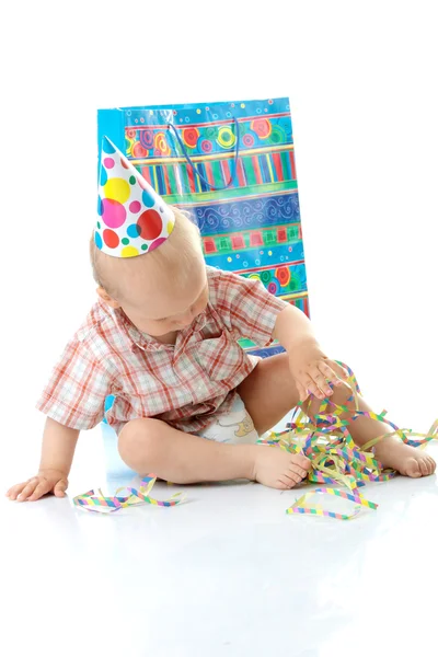 Çocuk çocuk doğum günü — Stok fotoğraf