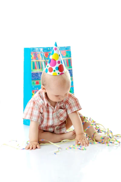 Niño niño cumpleaños — Foto de Stock