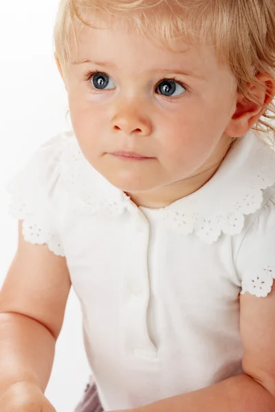 Bebek kız portre — Stok fotoğraf