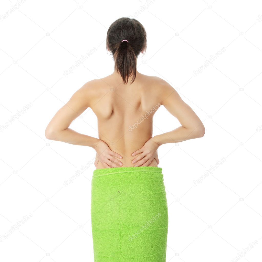 Back pain concept