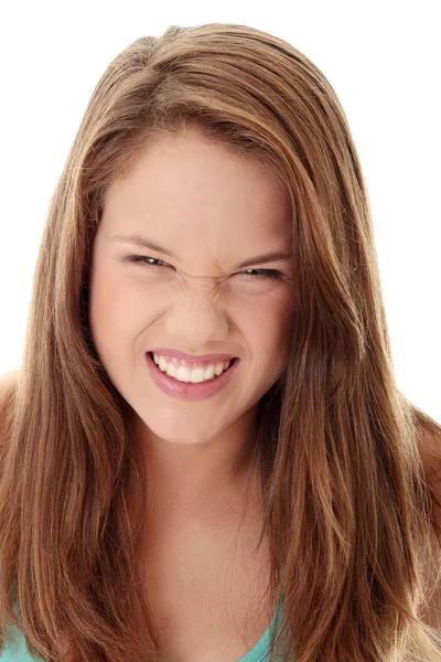Hermosa adolescente enojado —  Fotos de Stock