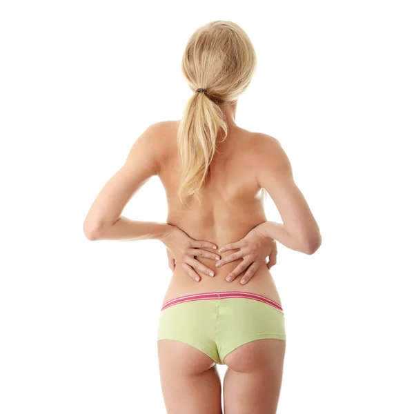 Back pain concept — Stock Photo, Image