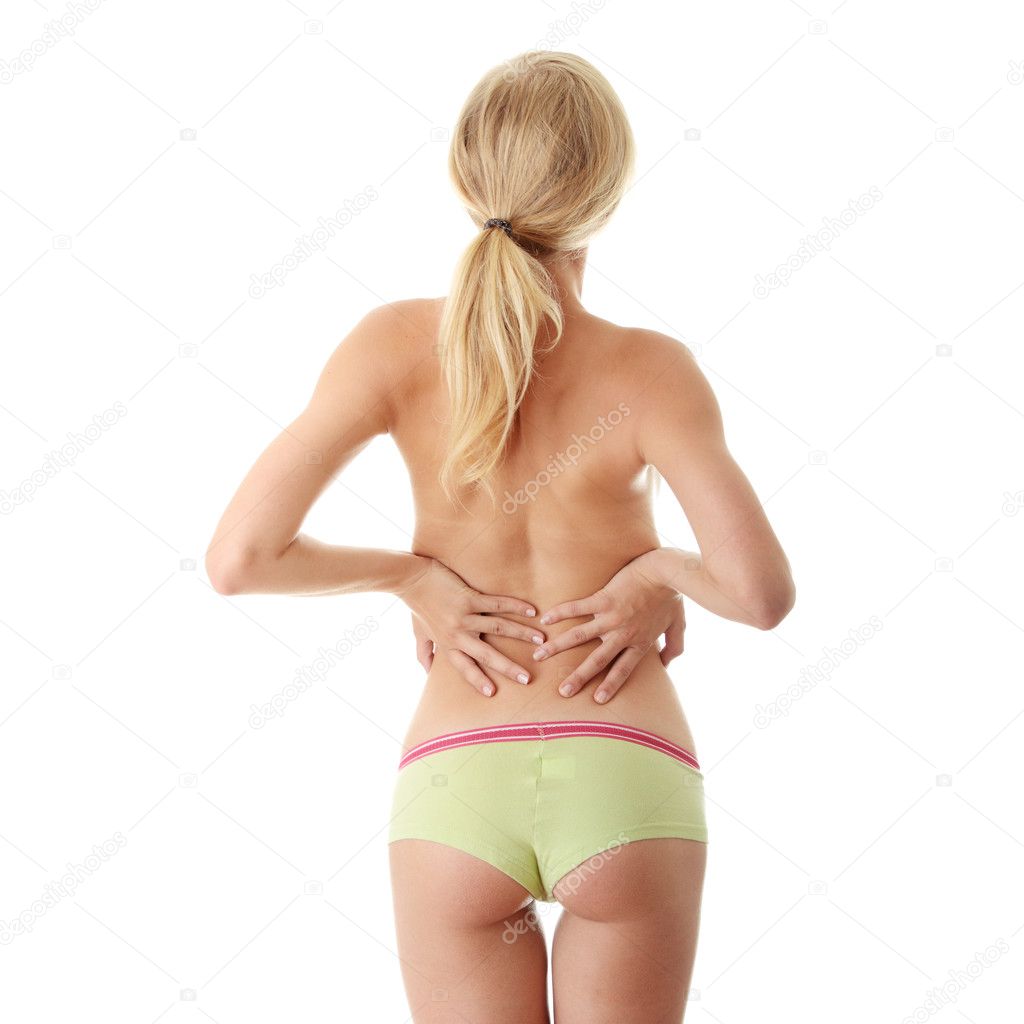 Back pain concept