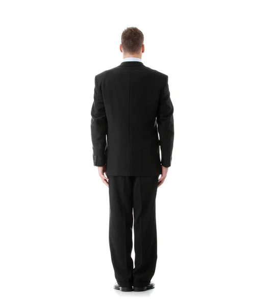 Businessman standing back — Stock Photo, Image