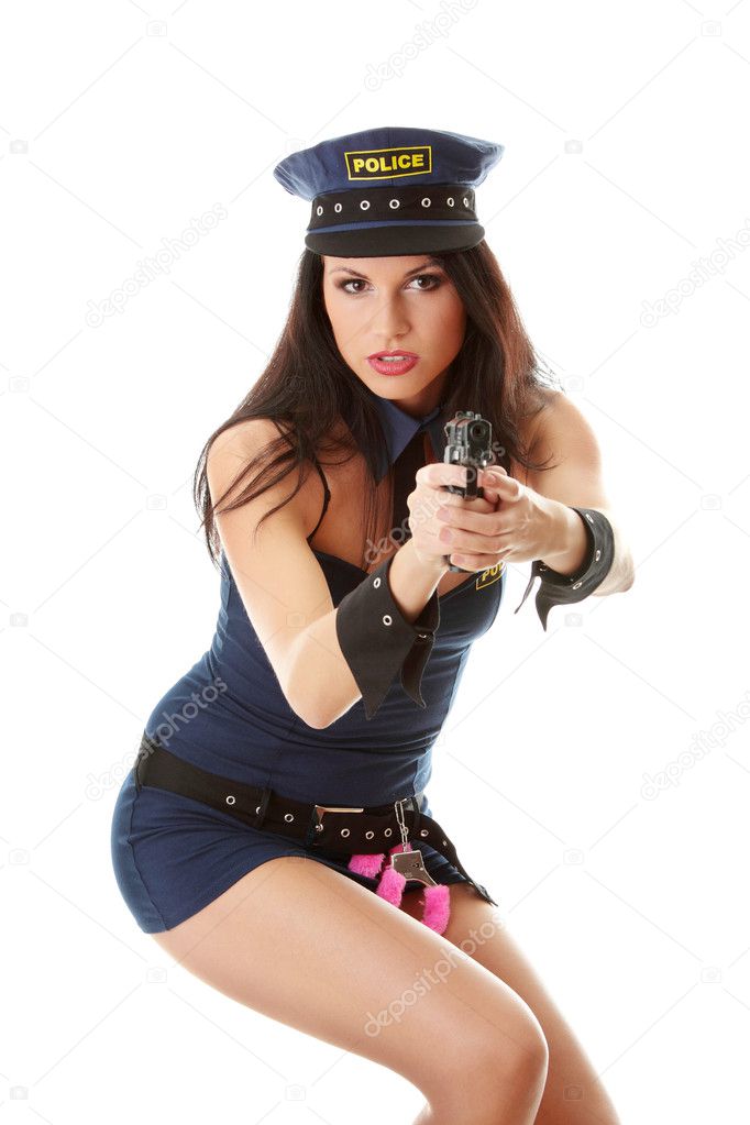 Sexy police girl
