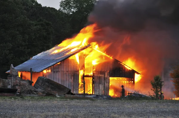 Ev yangını — Stok fotoğraf