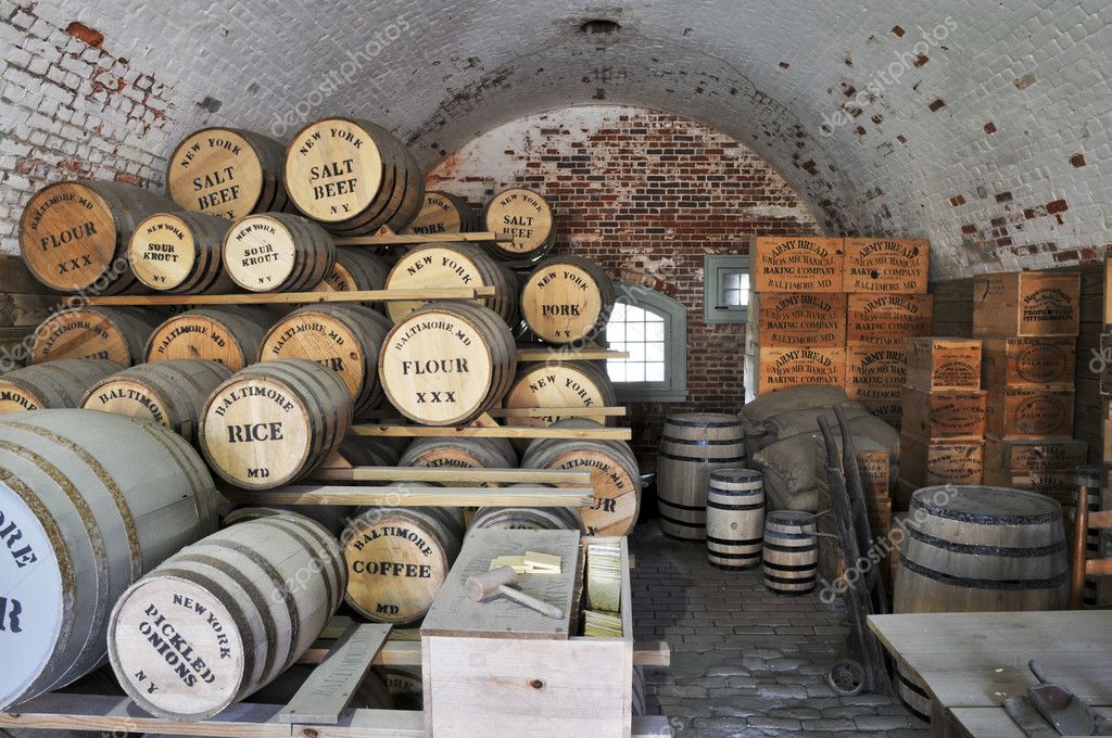 Restored Civil War Store Room — Stock Photo © robeo123 3043425
