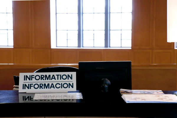 stock image Information Desk