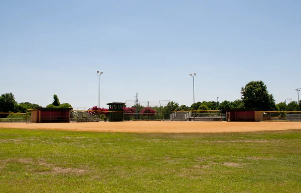 Бейсбольное поле — стоковое фото