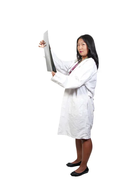 Kvinnliga radiolog — Stockfoto