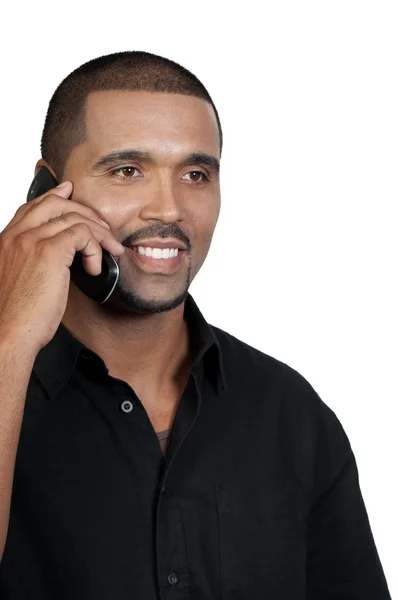 Man aan de telefoon — Stockfoto